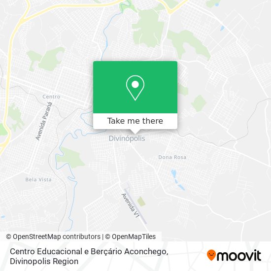 Centro Educacional e Berçário Aconchego map