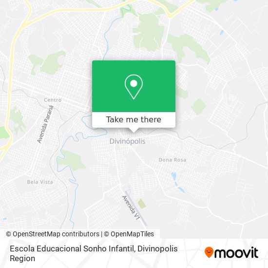 Escola Educacional Sonho Infantil map