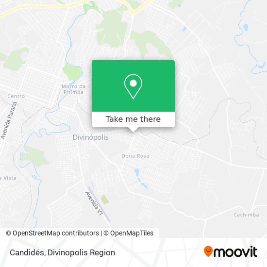 Candidés map