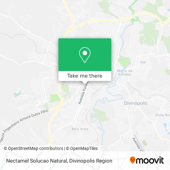 Nectamel Solucao Natural map