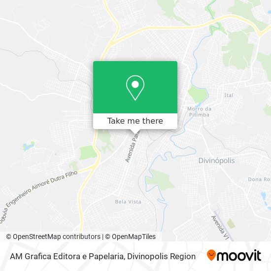 AM Grafica Editora e Papelaria map