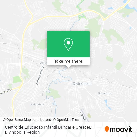 Centro de Educação Infantil Brincar e Crescer map