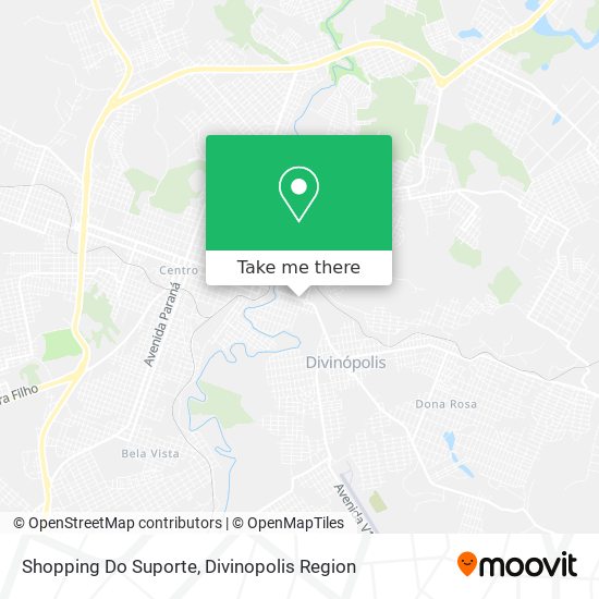 Shopping Do Suporte map