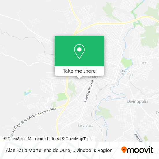 Alan Faria Martelinho de Ouro map