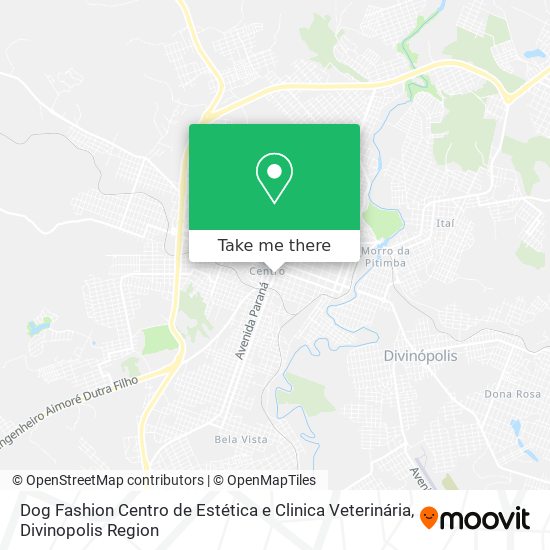 Dog Fashion Centro de Estética e Clinica Veterinária map