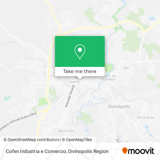 Cofen Industria e Comercio map