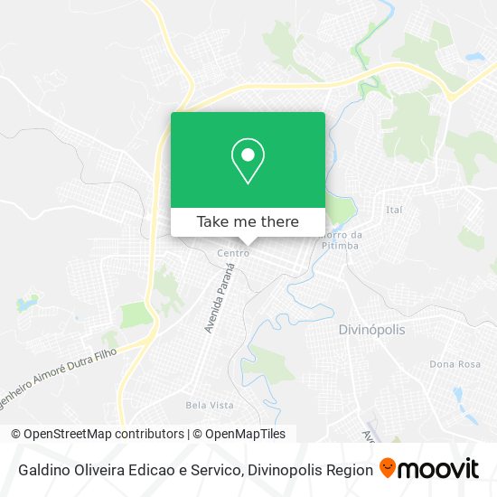 Galdino Oliveira Edicao e Servico map