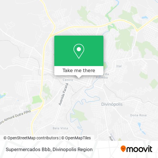 Supermercados Bbb map