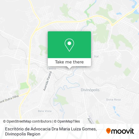 Escritório de Advocacia Dra Maria Luiza Gomes map