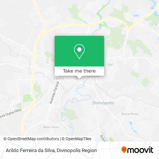 Arildo Ferreira da Silva map
