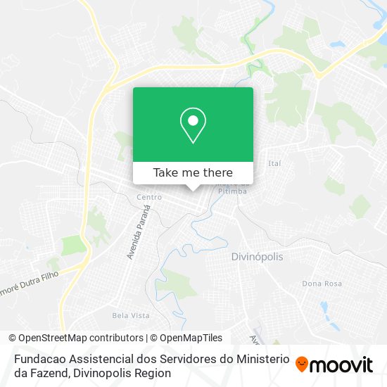 Fundacao Assistencial dos Servidores do Ministerio da Fazend map