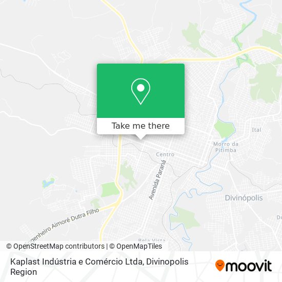 Kaplast Indústria e Comércio Ltda map