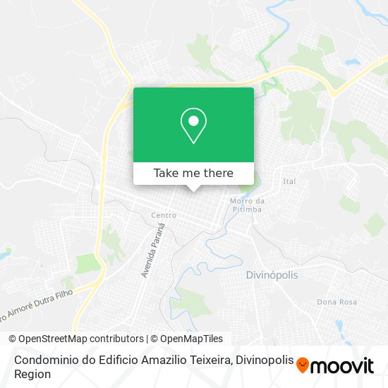 Condominio do Edificio Amazilio Teixeira map