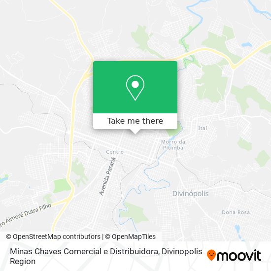 Minas Chaves Comercial e Distribuidora map