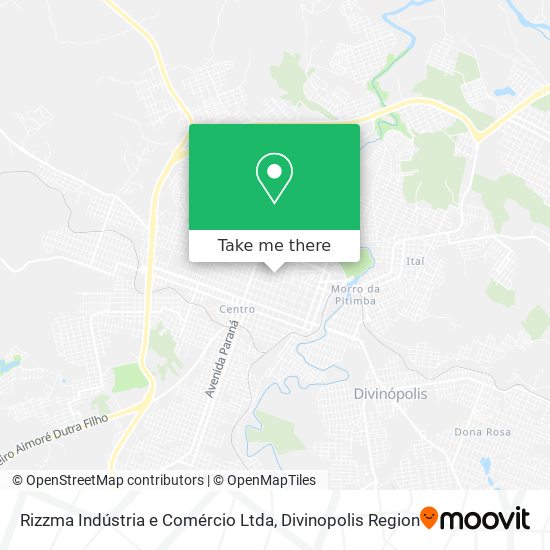 Rizzma Indústria e Comércio Ltda map