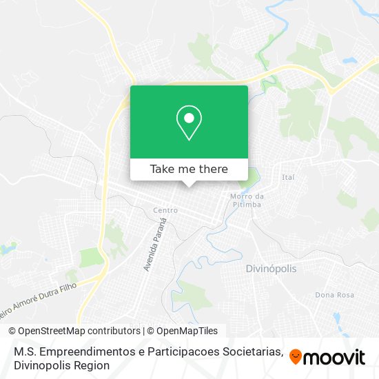 Mapa M.S. Empreendimentos e Participacoes Societarias