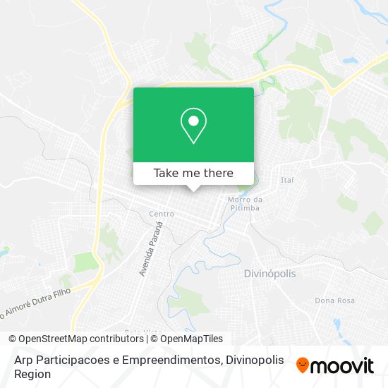 Arp Participacoes e Empreendimentos map