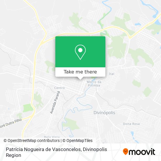 Patrícia Nogueira de Vasconcelos map