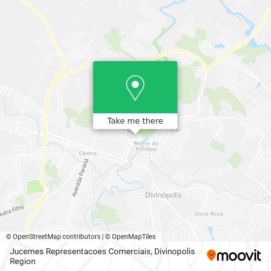 Jucemes Representacoes Comerciais map