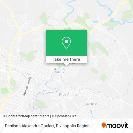 Denilson Alexandre Goulart map