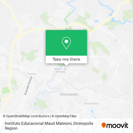 Instituto Educacional Maud Mannoni map