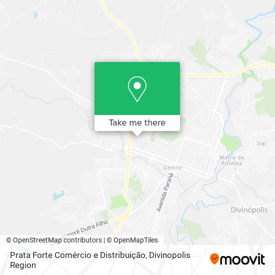 Prata Forte Comércio e Distribuição map