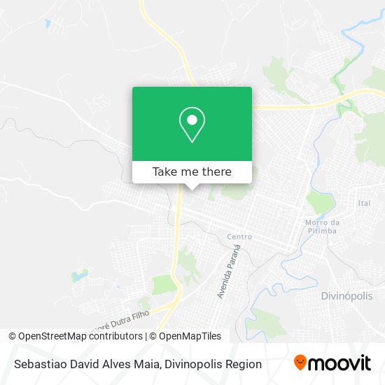 Mapa Sebastiao David Alves Maia