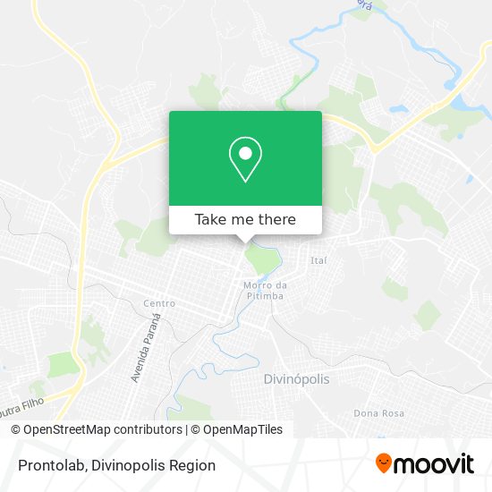 Prontolab map