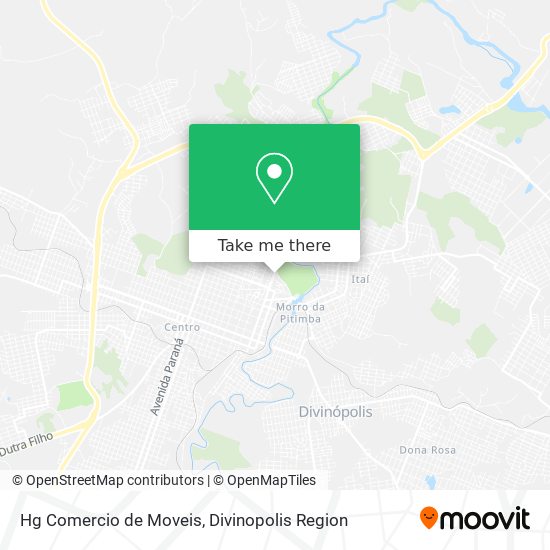 Hg Comercio de Moveis map