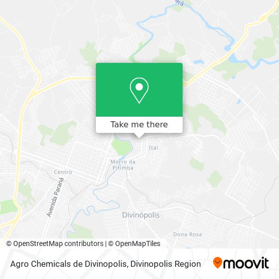 Agro Chemicals de Divinopolis map