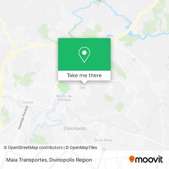 Maia Transportes map