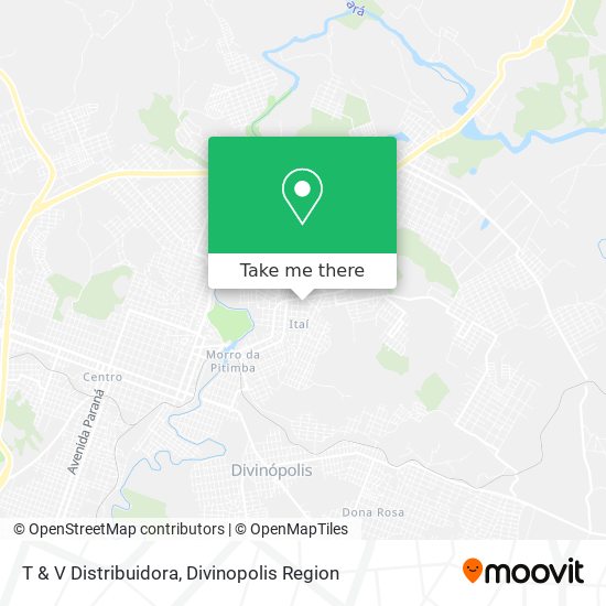 T & V Distribuidora map