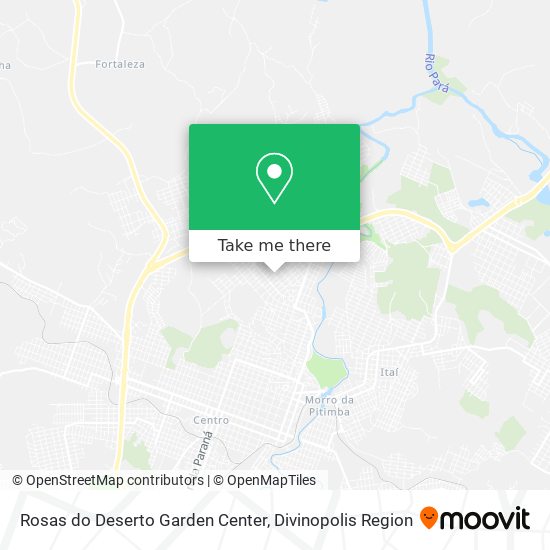 Rosas do Deserto Garden Center map