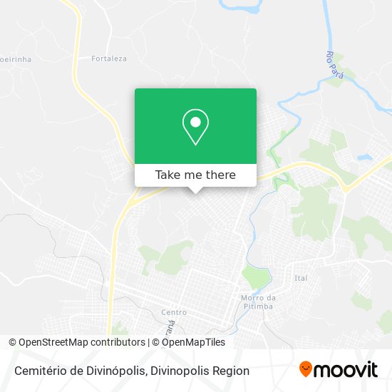 Cemitério de Divinópolis map