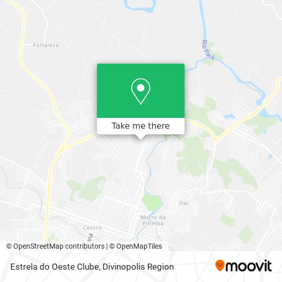 Estrela do Oeste Clube map