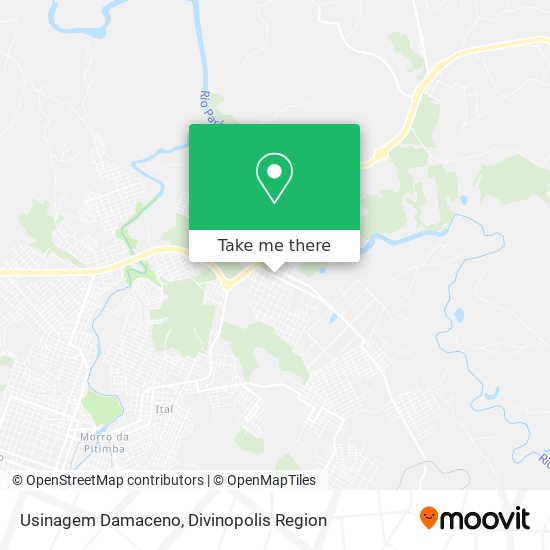 Usinagem Damaceno map