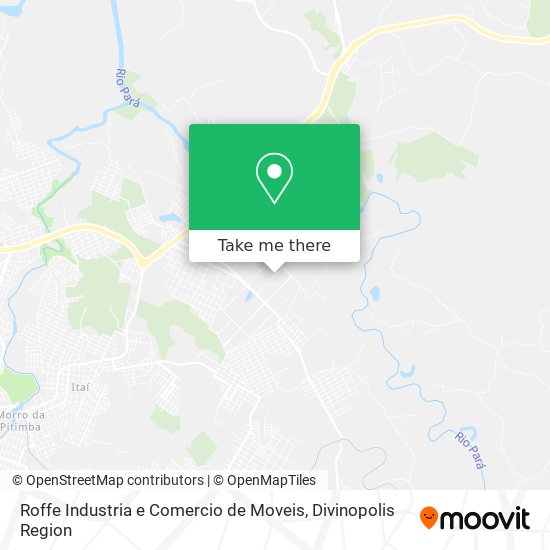 Mapa Roffe Industria e Comercio de Moveis