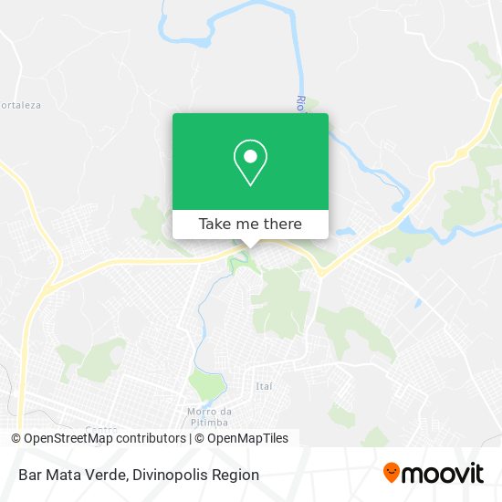 Bar Mata Verde map