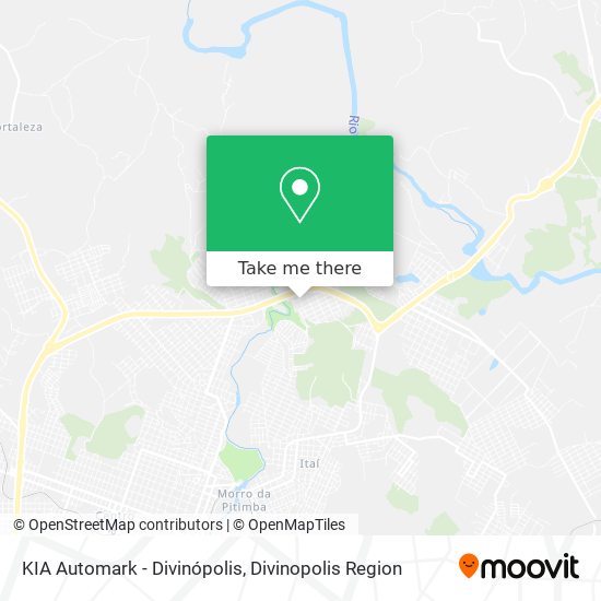 KIA Automark - Divinópolis map