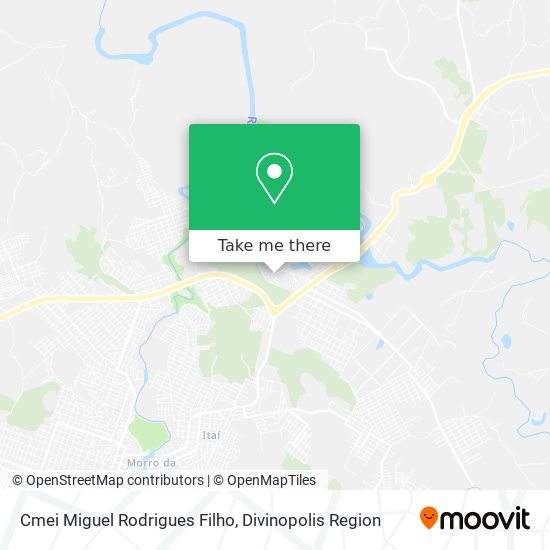 Cmei Miguel Rodrigues Filho map
