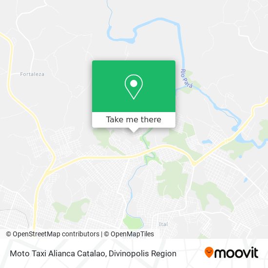 Moto Taxi Alianca Catalao map
