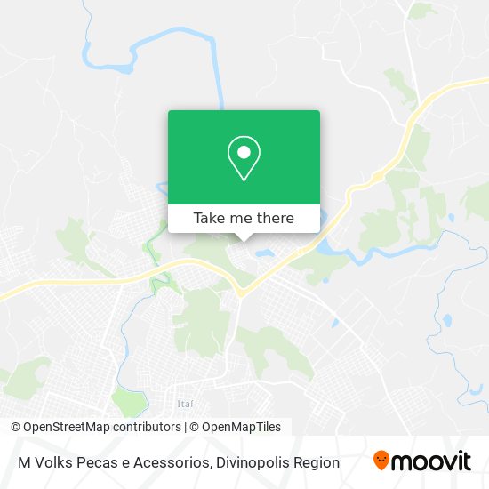 M Volks Pecas e Acessorios map