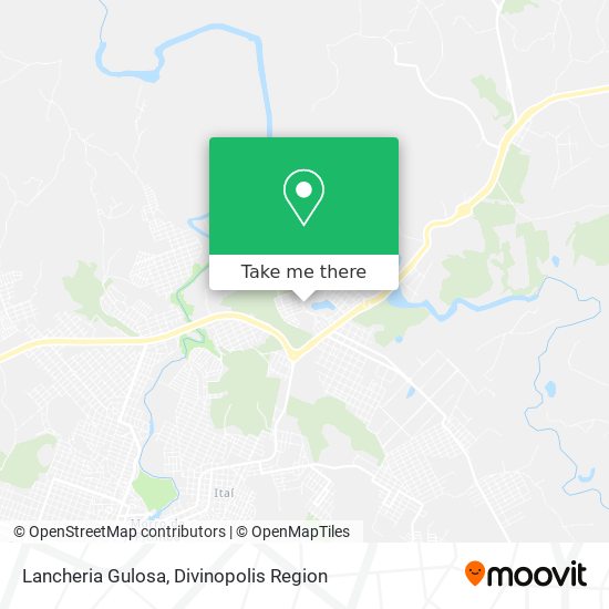 Lancheria Gulosa map