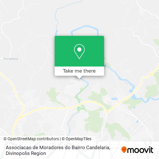 Associacao de Moradores do Bairro Candelaria map