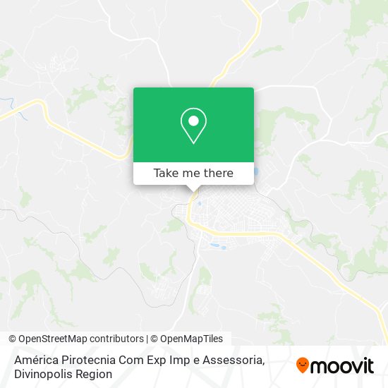 América Pirotecnia Com Exp Imp e Assessoria map