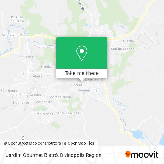 Jardim Gourmet Bistrô map