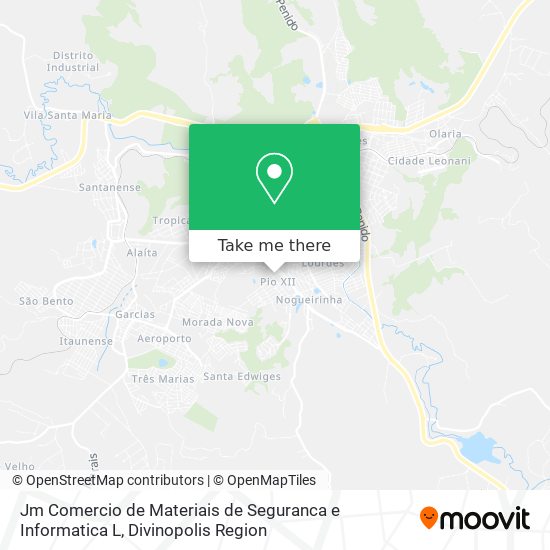 Jm Comercio de Materiais de Seguranca e Informatica L map