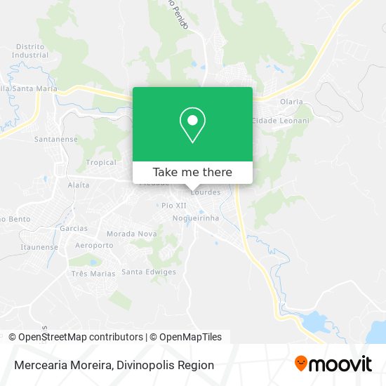 Mercearia Moreira map