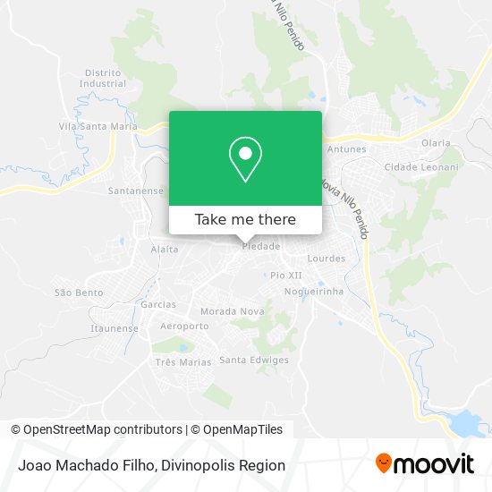Joao Machado Filho map