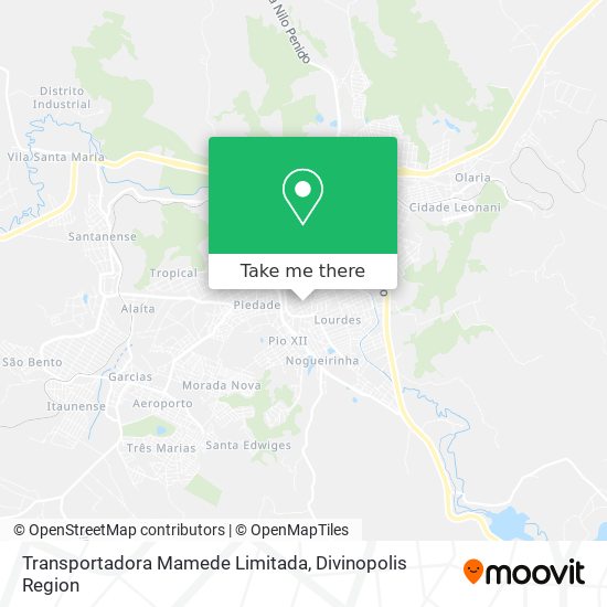 Transportadora Mamede Limitada map